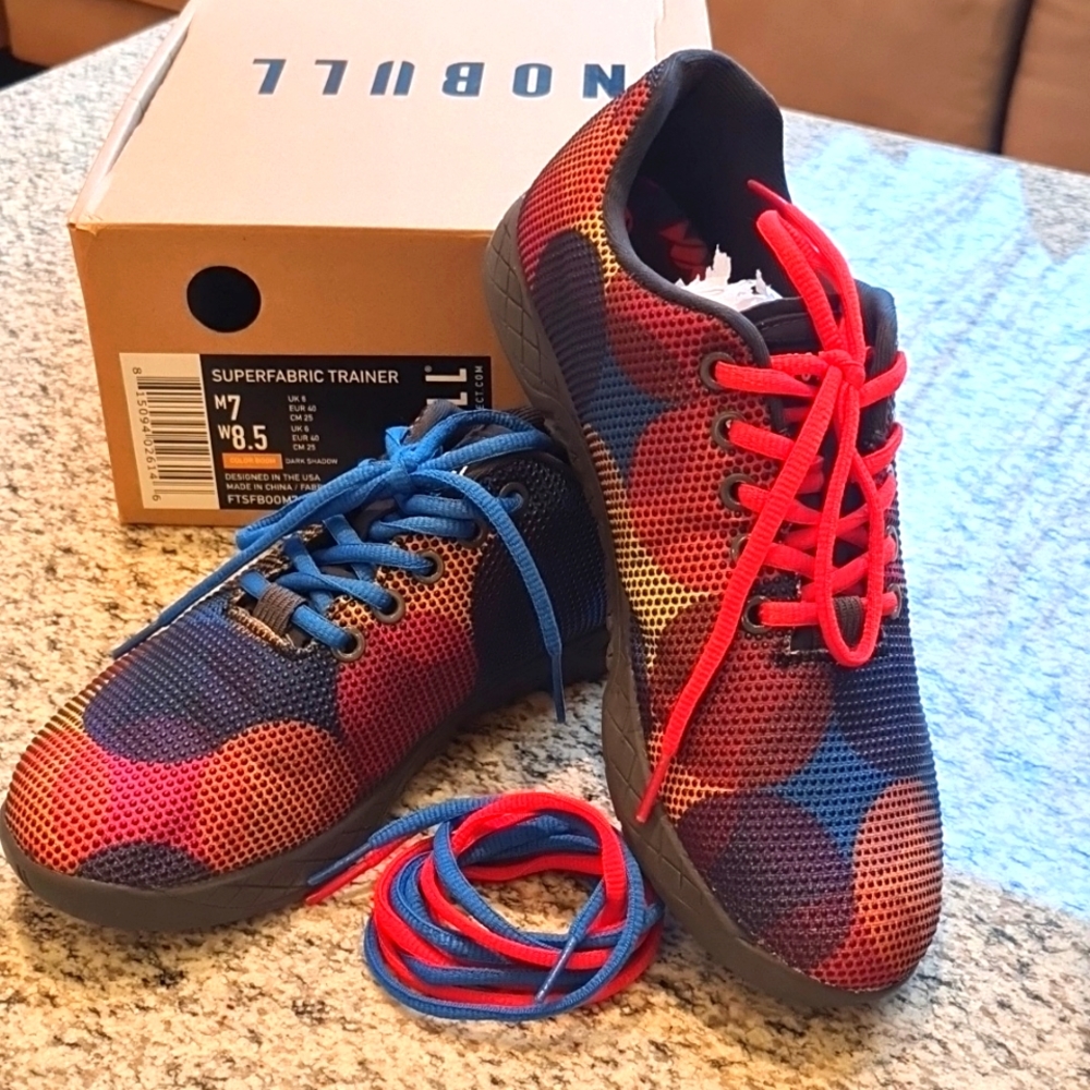Nobull Superfabric Trainer Women's size 8.5 color BOOM